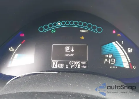 2016 Nissan Leaf S из США, поврежденный, VIN 1N4BZ0CP3GC313999